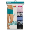thumbnail image 3 of Women's Assorted Cotton Shortie Boyshort Panties, 6 Pack, 3 of 5