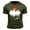 B-Green, variant on Jinhomg Mens Graphic Tees Vintage Animal Deer Print Summer T-Shirts Casual Comfy Short Sleeve Crew Neck Tops Lightweight Going Out Wear Black S