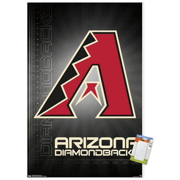 MLB Arizona Diamondbacks - Logo 16 Wall Poster, 14.725" x 22.375"