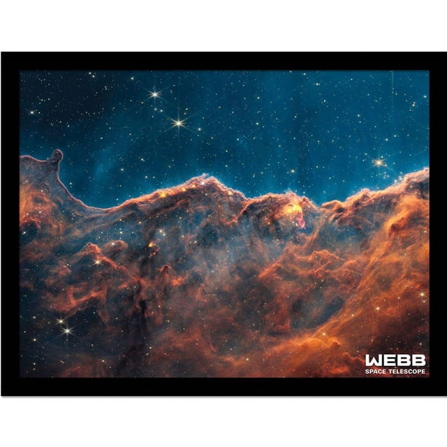 Webb Space Telescope Affiche Encadrée Jeune Étoile