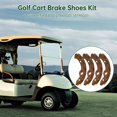 thumbnail image 3 of Kit de zapatas de freno para carrito de golf para EZGO 27943G01 70795G01, zapatas de freno de repuesto con juego de herrajes de resorte, accesorios profesionales de reparación de carrito de golf, 3 of 6