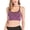 Red#1, variant on DODOING Women's Seamless Activewear Sports Bras Yoga Fitness Stretch Workout Tank Top Seamless Vest Sports Bra