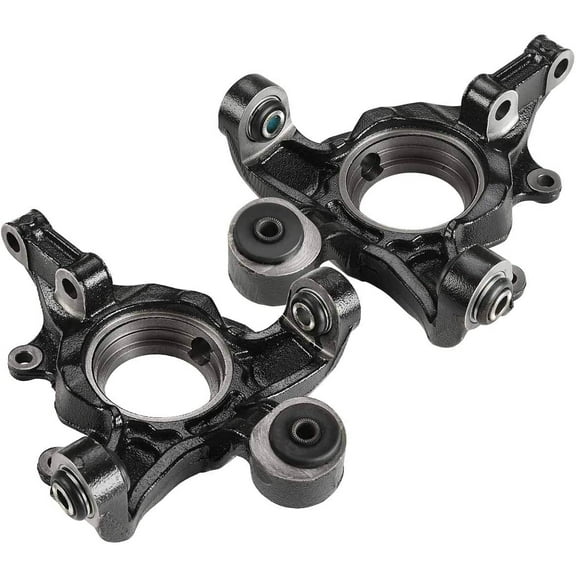 A-Premium Steering Knuckle Compatible with Toyota Highlander 2008-2013 Venza 2009-2015 2.7L V6 3.5L Rear Side 2-PC Set