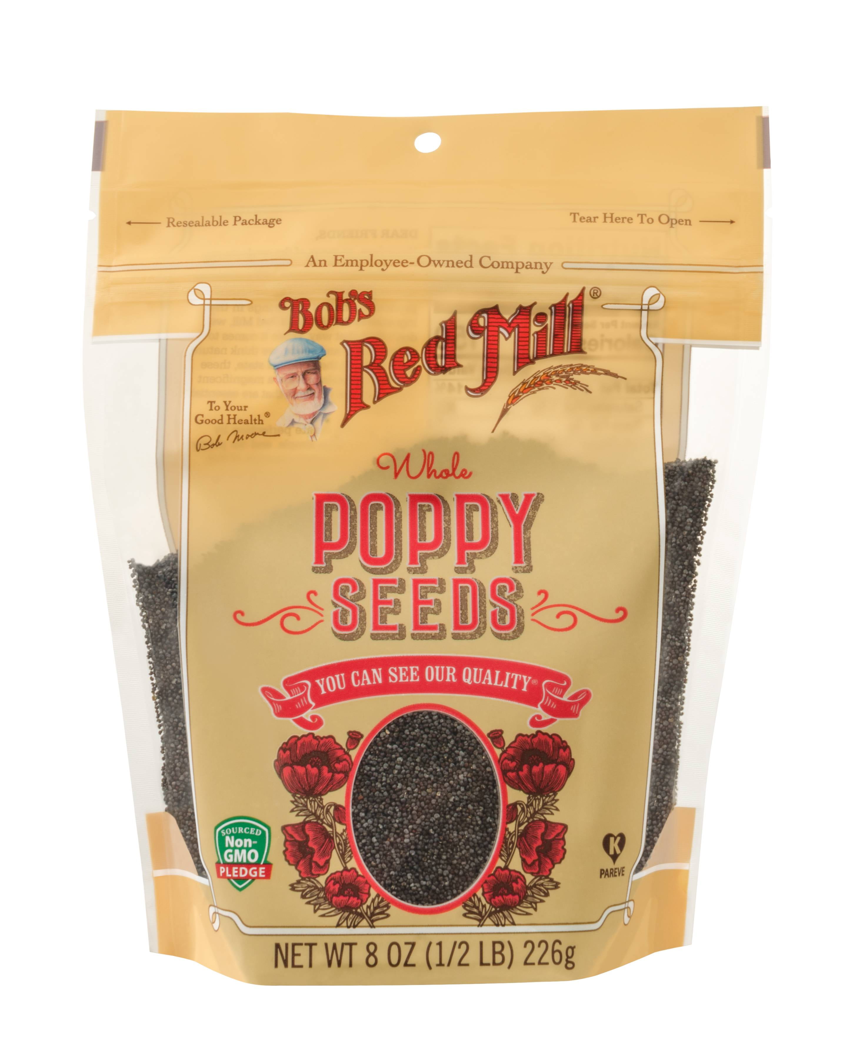 Bob's Red Mill Poppy Seeds, 8 Ounce (Pack of 6)