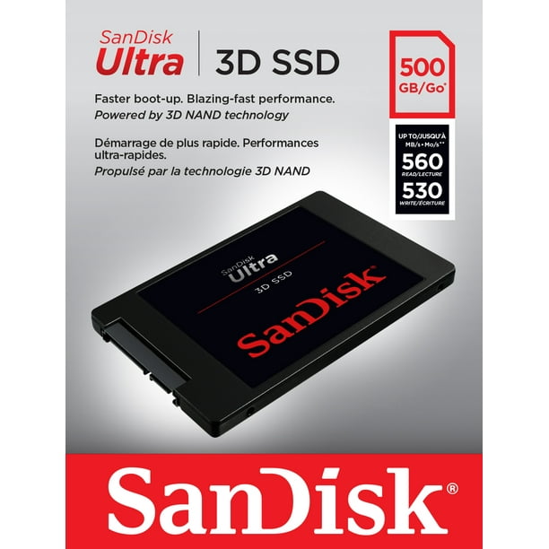 SanDisk SSD 500GB - Walmart.com