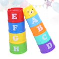 thumbnail image 3 of MasteelfCA 9pcs Stacking Cups Toys Birds Stacker Toys Parrot Training Chewing Stacking Toys, 3 of 7