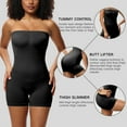 thumbnail image 4 of Body moldeador sin tirantes para mujer, corsé camisola extraíble, 4 of 6