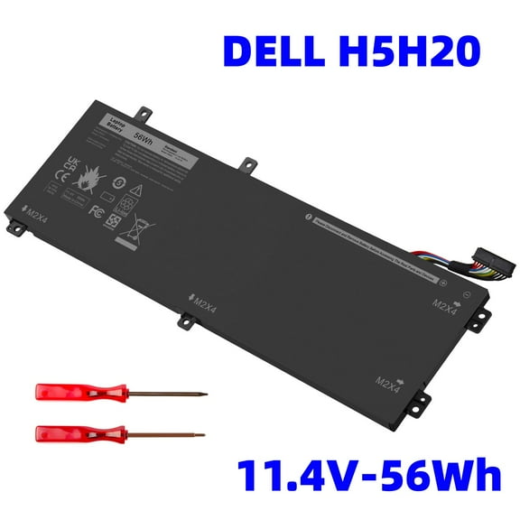 H5H20 11.4V 56Wh Laptop Battery Replacement for Dell XPS 15 9560 Precision 5520 Series Notebook RRCGW 062MJV 5041C 05041C 05D91C