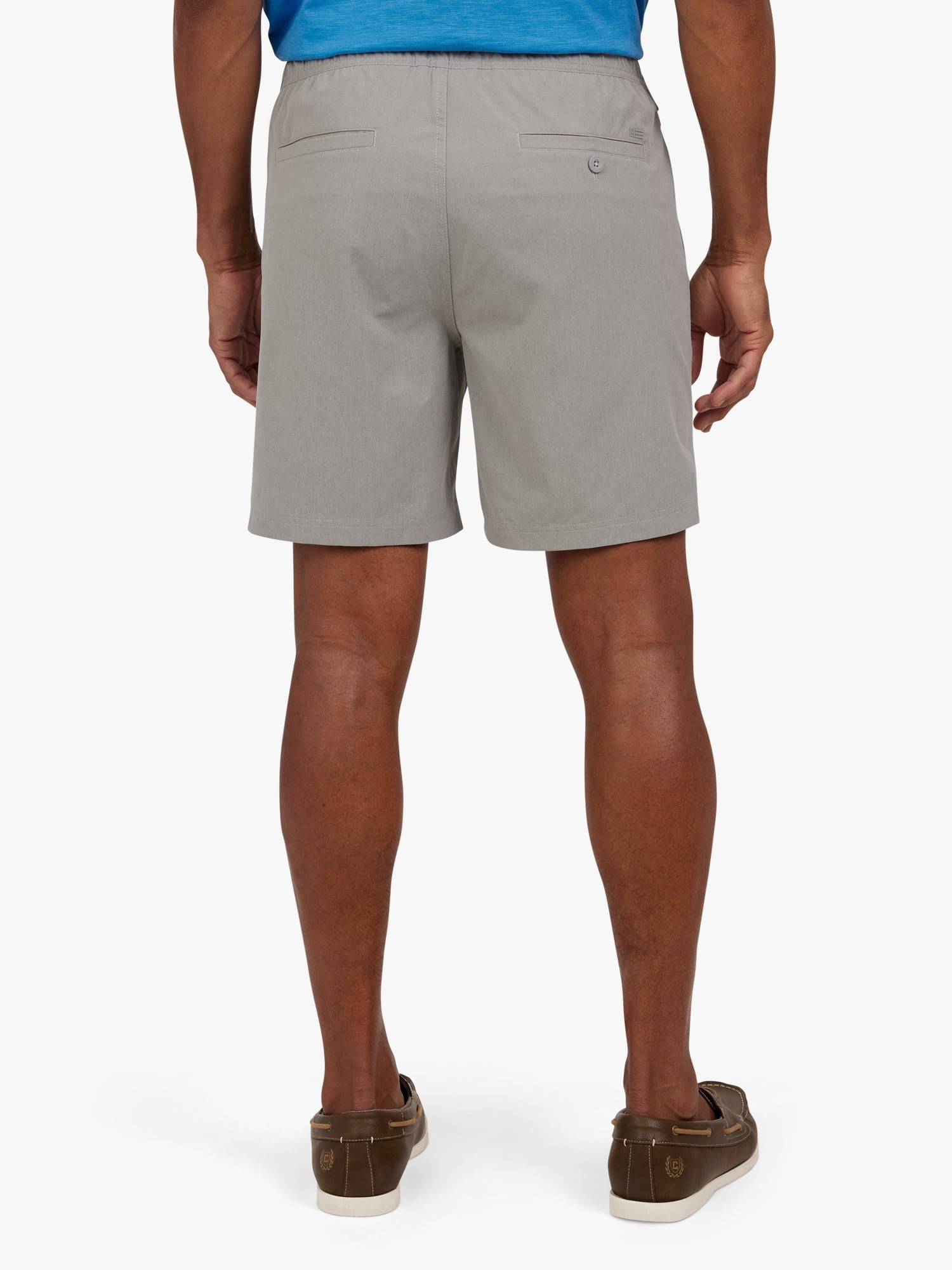 Chaps Men's and Big Men's Pull on Performance Shorts, Sizes S-2XL, 7" Inseam