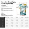 thumbnail image 4 of Rocae Daisy Flowers for Men's Moisture-Wicking Crew Tee - T-Shirt for Sports, Outdoor Activities, and Casual WearLarge, 4 of 9
