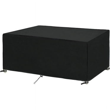 Ping Pong Table Cover, Oxford Fabric Waterproof Outdoor Furniture Cover Weatherproof, Retractable Cord for Fixing, Suitable for All Natural Weather Conditions (165 X 70 X 185 Cm)