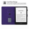 thumbnail image 3 of Artyond Case for Kindle Paperwhite 2021, Premium PU Leather with Auto Sleep/Wake Card Slots Case for 6.8" Kindle Paperwhite (11th Generation-2021) and Kindle Paperwhite Signature Edition, Purple, 3 of 7