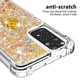 thumbnail image 3 of Funda para Xiaomi Redmi Note 11 4G/Note 11S 4G con Brillo Líquido Flotante, Purpurina, Parachoques y Anillo Giratorio Soporte, 3 of 5