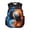 Baseball Ice and Fire, variant on Jeiento Cute Capybara Kids School Backpack 17 Inch Lightweight Large Capacity Backpack for School Multi-Pocket Zip Compartments School Bag for Elementary Girls School