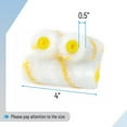 thumbnail image 3 of Bates- Paint Roller Covers, 36 Pack, 4-Inch Covers for Paint Roller 4 Inch Paint Roller Covers, 3 of 8