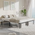 thumbnail image 5 of EDX 12 Inch Metal Platform Bed Frame with Steel Slats, No Box Spring Needed, Noise Free, Easy Assembly, King, 5 of 7