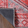 thumbnail image 4 of Superior Ren Southwestern Indoor Area Rug, 5'6" x 8'6", Crimson Red, 4 of 6