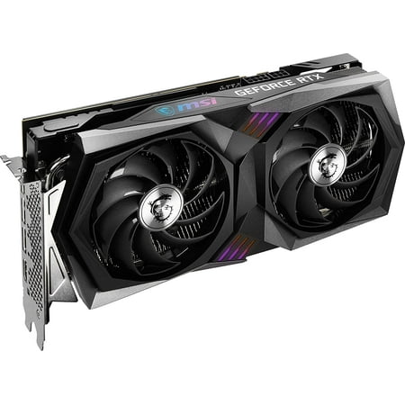 MSI - NVIDIA GeForce RTX 3060 Ti GAMING X 8G LHR - 8GB  GDDR6 - PCI Express 4.0 - Graphic Card - Black