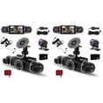 thumbnail image 1 of VONKY 4 Channel Vehicle Camera Car DVR Video Recorder Driving Recorder DVR Dash Cam 360° Rotatable Camera 32GB, 1 of 6