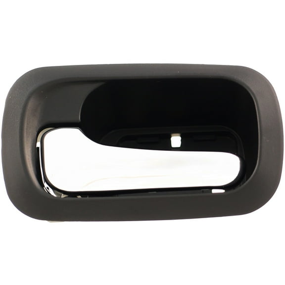 Dorman 92696 Rear Driver Side Interior Door Handle for Specific Honda Models, Black; Chrome