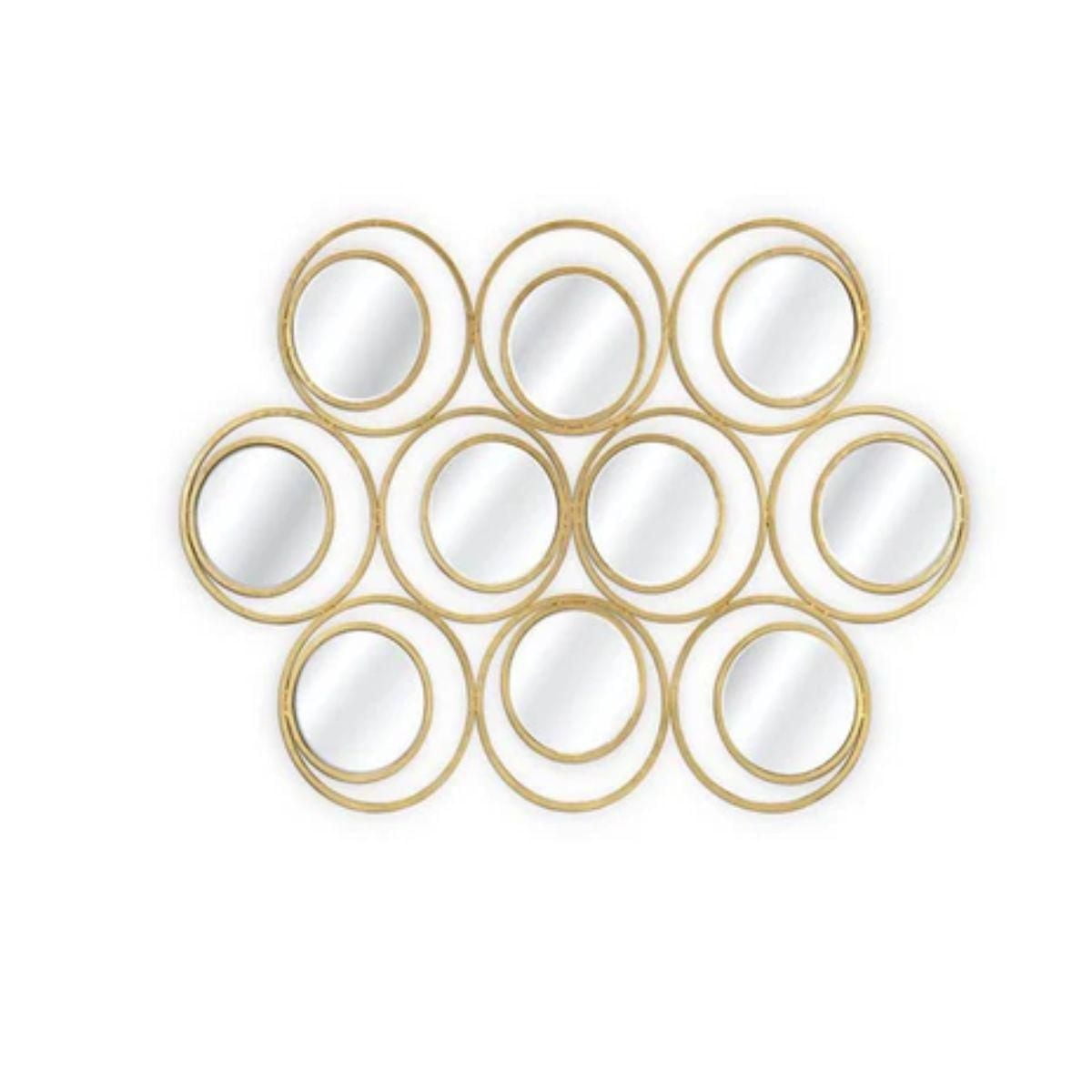 Torak Wall Mirror with 10 circular mirrors