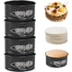 thumbnail image 1 of La sartén de forma de resorte con fondo extraíble para una fácil eliminación de pasteles delicados.  -Este juego de pan Springform está hecho de acero al carbono duradero que, 1 of 5