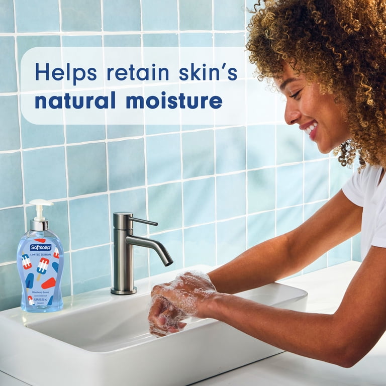 Softsoap Limited Edition Liquid Hand Soap, Blueberry Scent, 11.25