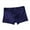 Navy, variant on Mens Underwear Ice Silk Thin Style Traceless Boxers Business Breathable Summer Comfortable Boxers