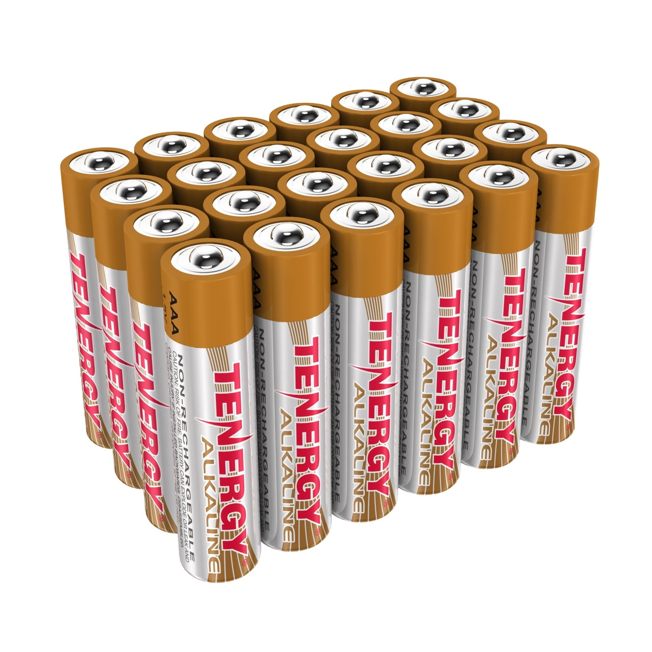1 Box 24pcs Tenergy AAA Size (LR03) Alkaline Batteries