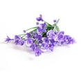 thumbnail image 5 of Eleanos 4/8Pcs Artificial Butterfly Orchid Flowers Fake Flower Branch Plant Home Wedding Decoration, 5 of 7