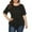 Black, variant on asdoklhq Womens Plus Size Tops Clearance,Women Casual Summer Plus Size Short Sleeve T Shirt Top Blouse