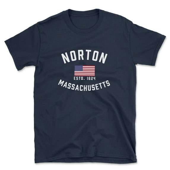 Norton Massachusetts Patriot Men's Cotton T-Shirt