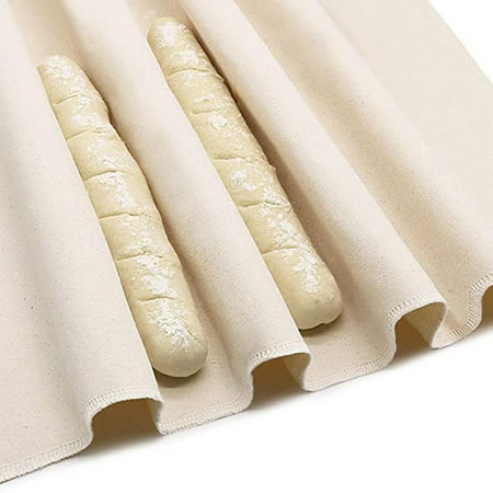 

CLEARANCE! Fermented Linen Cloth Dough Bakers Pans Proving Bread Baguette Flax Cloth Baking Mat Pastry Baking Kitchen