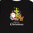 thumbnail image 4 of Inktastic Merry Christmas Boys or Girls Long Sleeve Toddler T-Shirt, 4 of 5