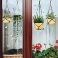 thumbnail image 2 of Fusheng Electrostatic Decorative Window Stickers Hanging Plant Pattern 4 Pieces, 2 of 5
