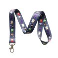 thumbnail image 1 of Cat Themed Lanyard Key Chain Id Badge Holder (Halloween 2), 1 of 3
