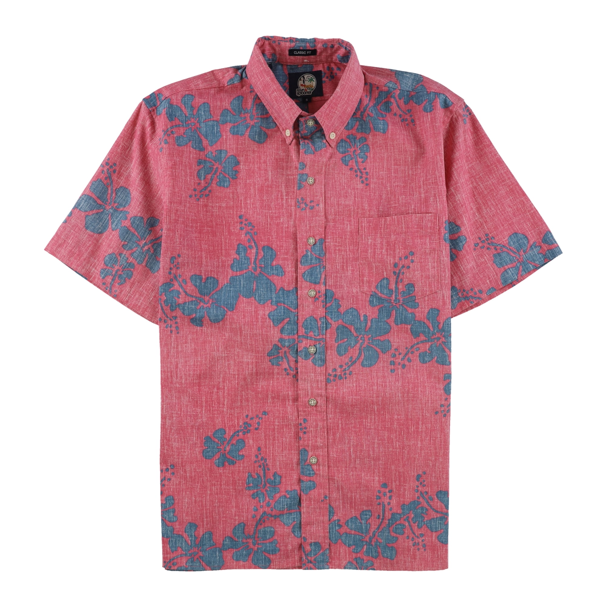Reyn Spooner Mens 50TH State Button Up 