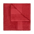 thumbnail image 2 of Dewalls Maisons 3-Pack Large Bath Towels, 100% Cotton 27x54 Inches, Quick Drying, Super Absorbent, Perfect for Daily Use, Bathroom & Hotel - Burgundy Color, 2 of 5