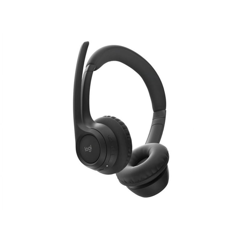 Logitech Zone 300 Wireless Bluetooth Headset Noise Canceling Mic PC Compatible Over the head Earphones Black Walmart