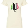 thumbnail image 3 of Wicked - Elphaba And Glinda Side Profiles - Juniors Fitted Graphic T-Shirt, 3 of 5