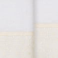 thumbnail image 3 of Linum Home Textiles Traditional/Contemporary 2 Piece Turkish Cotton Arian Cream Lace Embellished Bath Towels, White, 3 of 3