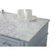 thumbnail image 4 of 60 inch single bathroom vanity in grey, 4 of 8