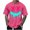 Red, variant on WREESH Halloween T-Shirts Summer Fashion Casual Men's Round Neck Printed T-Shirt Top Black