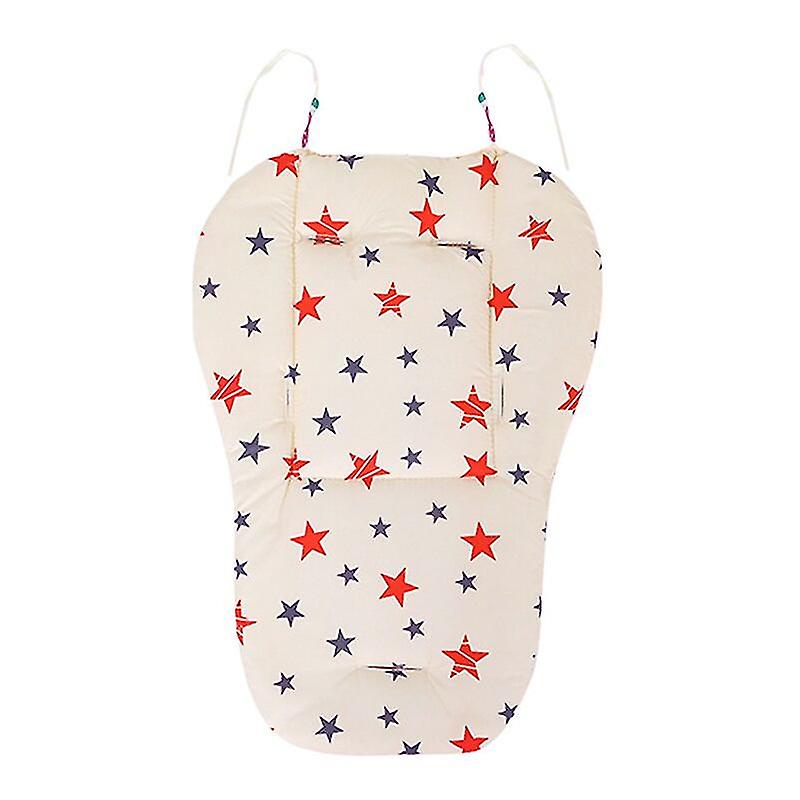 Coussin De Siège Pour Chaise Haute Bébé Avec Harnais 5 Points – Protection Douce En Coton (désign étoiles) - 9