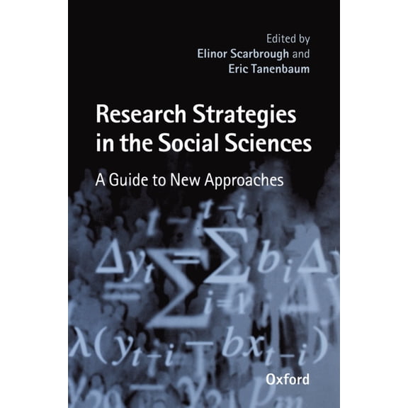 Research Strategies in the Social Sciences: A Guide to New Approaches, (Hardcover)