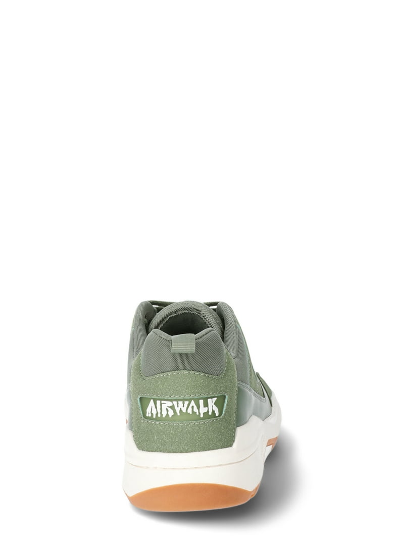 Airwalk Men's Anchor Low Skate Sneakers, Faux Suede
