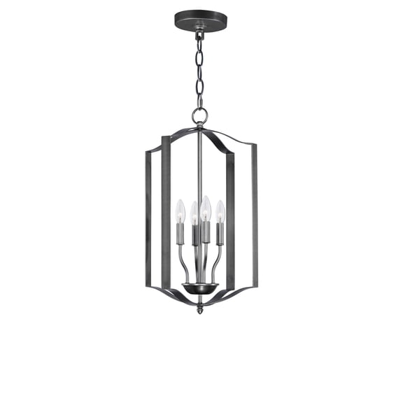 Maxim Provident 4-Light Chandelier - Black - 10036BK