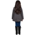 thumbnail image 5 of Widgeon Girls' Jacket Faux Fur Button Down Coat and Hat Outwear Set, 5 of 5