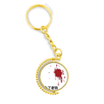 thumbnail image 1 of Chinese online broma mejor amigo lastime Anillo de oro de metal llavero llavero, 1 of 3