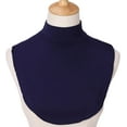 thumbnail image 2 of CAILDANL Detachable Cotton Half Top Collar Neck Dickey False Fake Turtleneck Neck Warmer, 2 of 2